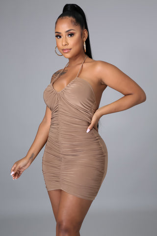 Caramel Queen Dress