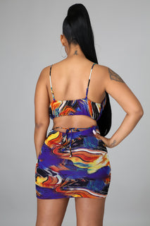 Work Of Art Mini Dress